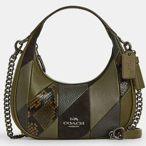 Coach Carmen Mini Patchwork Crossbody MSRP $350 - Picture 1 of 5